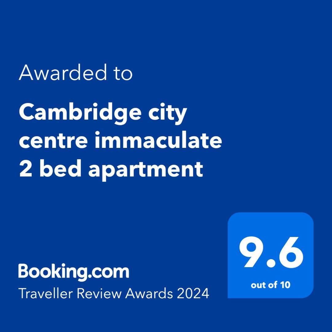 Cambridge City Centre Immaculate 1 Bed Apartment Exterior photo